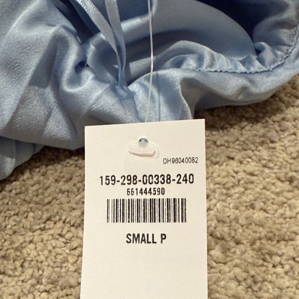 Abercrombie & Fitch Light Blue One Shoulder Dress - Picture 4 of 4